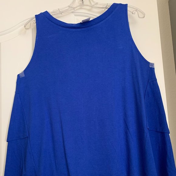 NWT LOFT Blue Tank Top - Picture 1 of 3